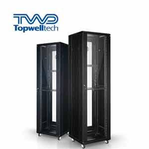 18U 600*800*988 Black Network Server Cabinet