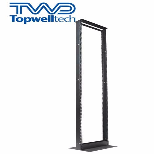 19 Inch SPCC 2 POST Open Frame Server Rack