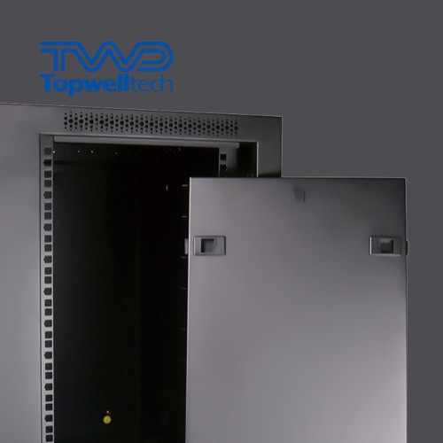 19 Inch Standard Floor Network Rack OEM Sever Rack Cabinet 500KG