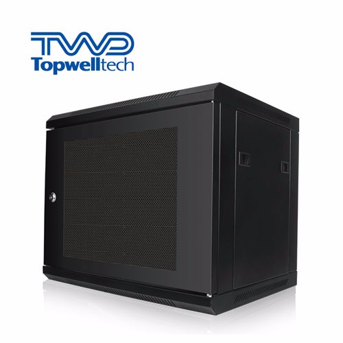 30KG Customize 9U Server Rack Cabinet Black Wall Rack Cabinet