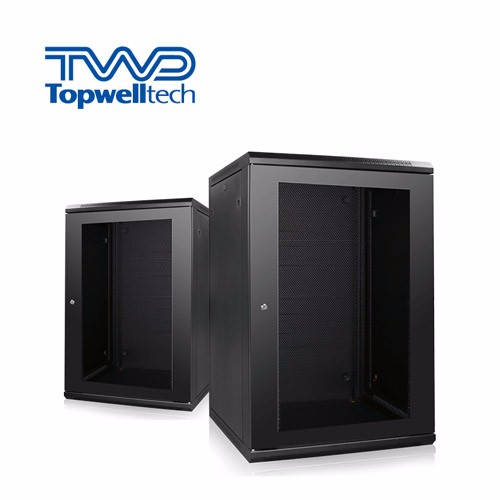 60KG Customize 9U Server Rack Cabinet Black Wall Rack Cabinet