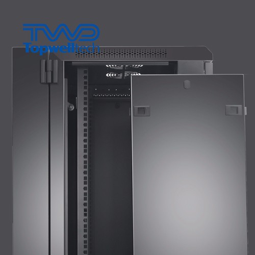 Black Cheap 37U Server Rack 19Inch Server Rack Cabinet For Data Center