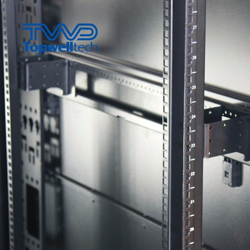 Black Cheap 37U Server Rack 19Inch Server Rack Cabinet For Data Center
