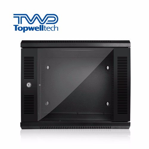 Low Price Customize Black 6U Rack Cabinet Network Wall Cabinet 60KG