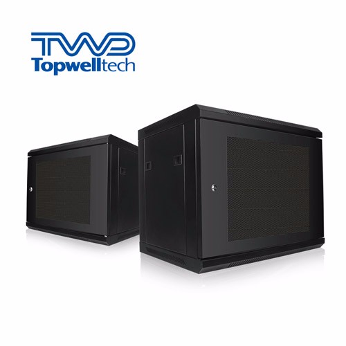 Professional Manufacturer Black 4U Network Cabinets Loading Capacity 30KG