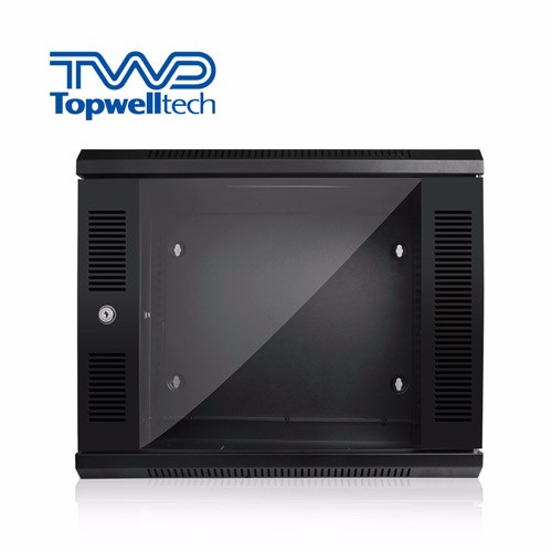 Professional Manufacturer Black 4U Network Cabinets Loading Capacity 30KG