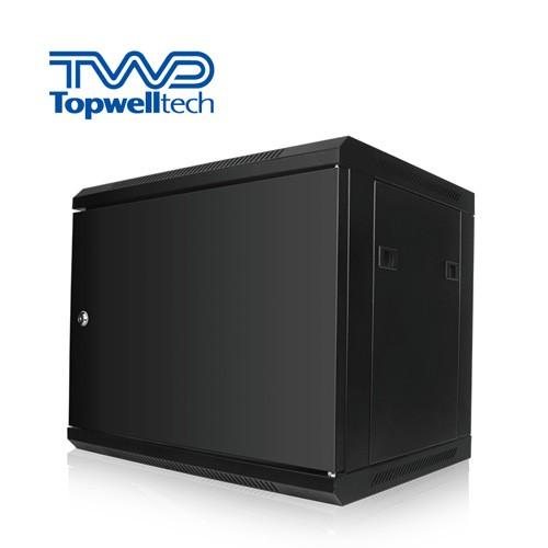 15U 600 * 450 * 770mm حامل شبكة جدار جبل - Image 1