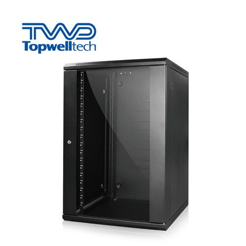 6U 600 * 450 * 370mm خزانة شبكة مثبتة على الحائط - Image 2