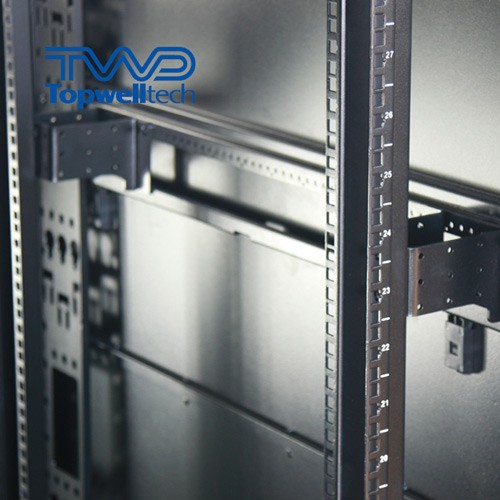 22U Server Rack 600 * 600 * 1081mm Gabinete de datos de montaje en pared
