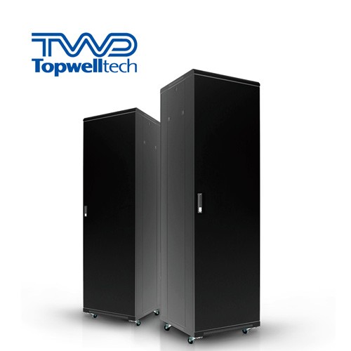 48U 600*800*2260mm Gabinete al aire libre de rack de 19 pulgadas