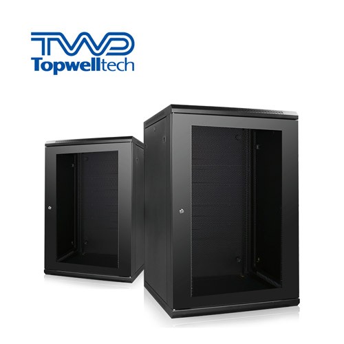 6U 600 * 600 * 370mm Gabinete de red montado en la pared - Image 2