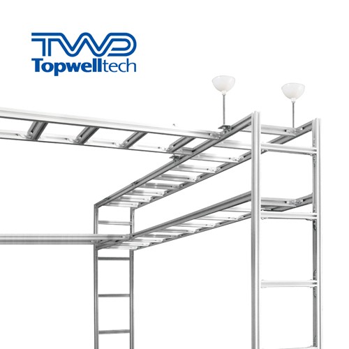 Escalera de cable de aleación de aluminio serie DX