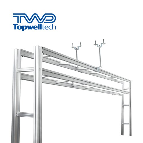 Escalera de cable de aleación de aluminio serie DX