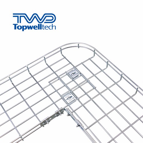 Bandeja de cable hdG de cable de malla de alambre galvanizado en caliente