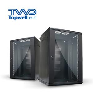 Vente chaude noir 15U porte en verre armoire de rack de mur de support de réseau Vente chaude noir 15U porte en verre armoire de rack de mur de support de réseau